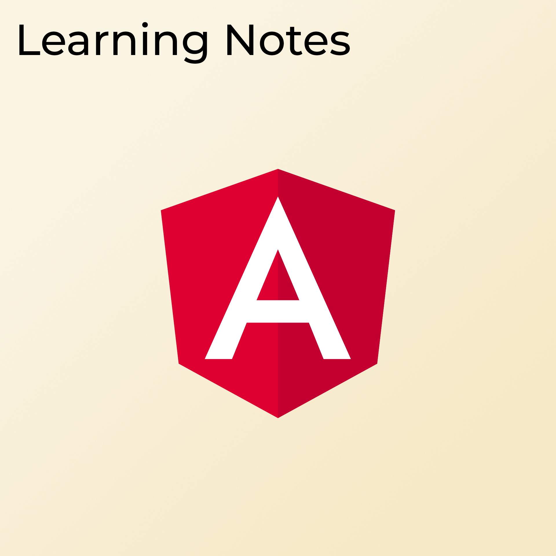 Angular Learning Notes