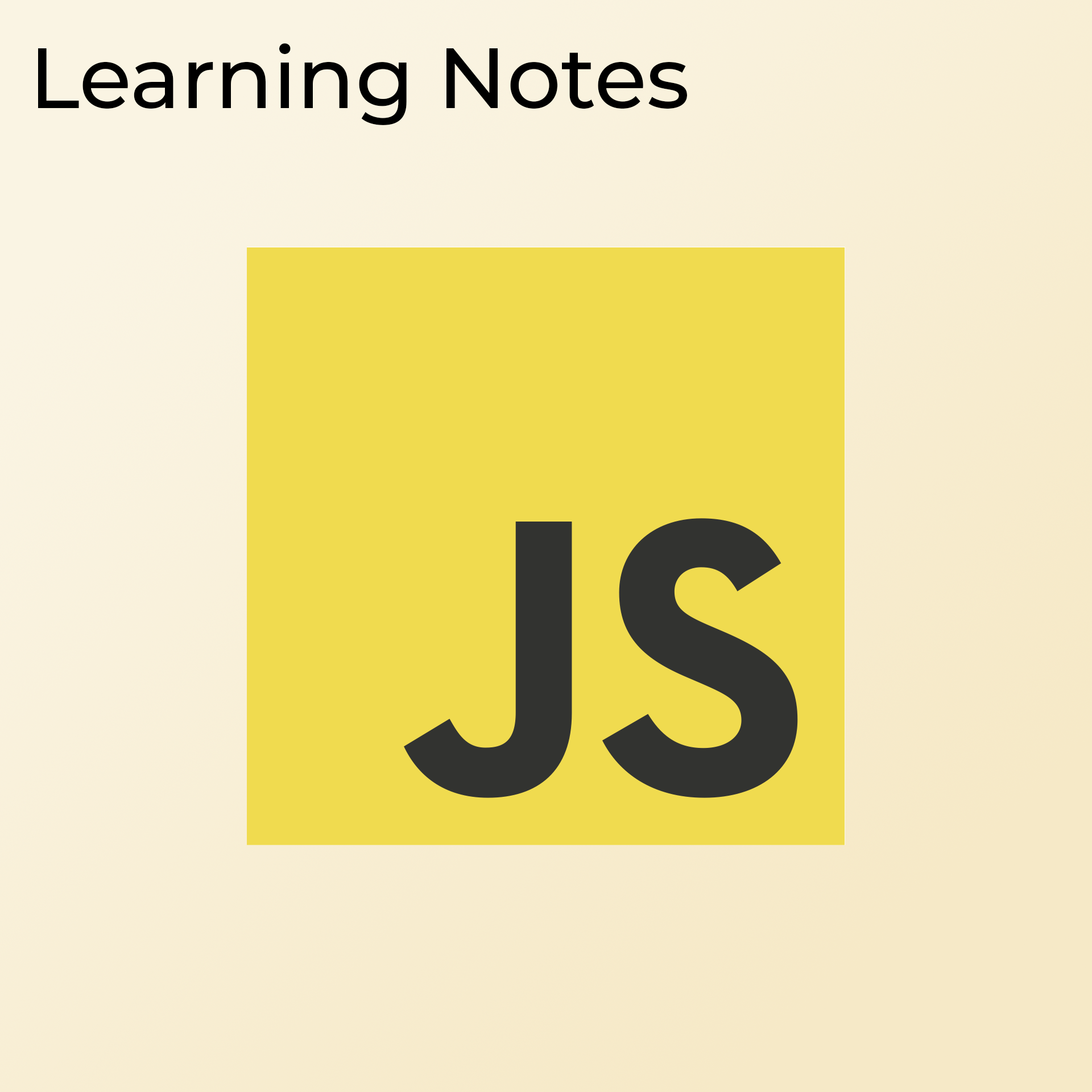 JavaScript Learning Notes